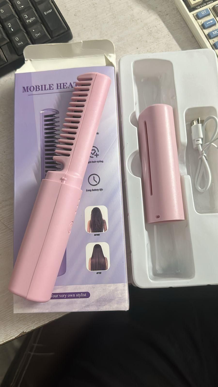 Mini Mobile Hair Straightener