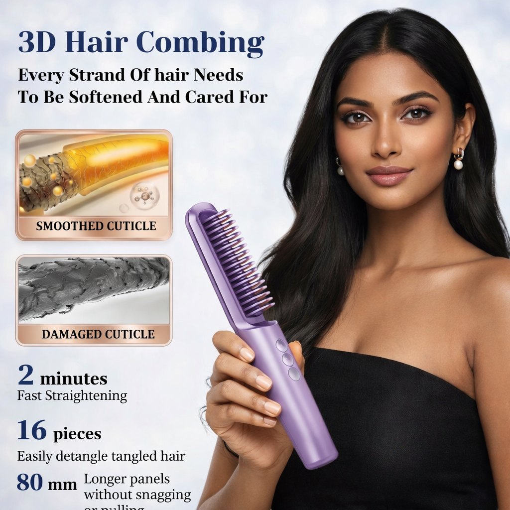 Mini Mobile Hair Straightener